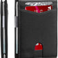 2 Stück Kostenloser Versand – Elegante Business-Herren-Brieftasche aus echtem Leder mit Diebstahlschutz