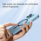 Magnetische Aufladung Aluminium Metall Bumper Matte Case Cover für iPhone