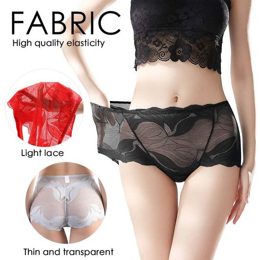 Handgefertigte Damen-Hose aus Seidenspitze