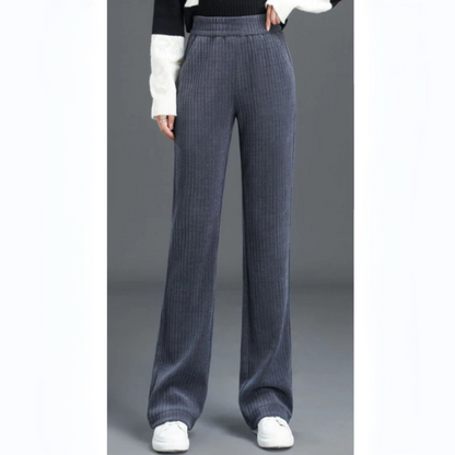 [🔥Supergünstiger Preis am letzten Tag]Vielseitige, schlichte Hosen mit elastischem Bund und Hosen mit lockerem Bund für Damen.